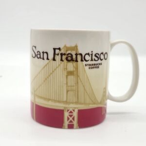 Starbucks San Francisco Mug 16oz Golden Gate Bridge Skyline Collectible 2011 Cup